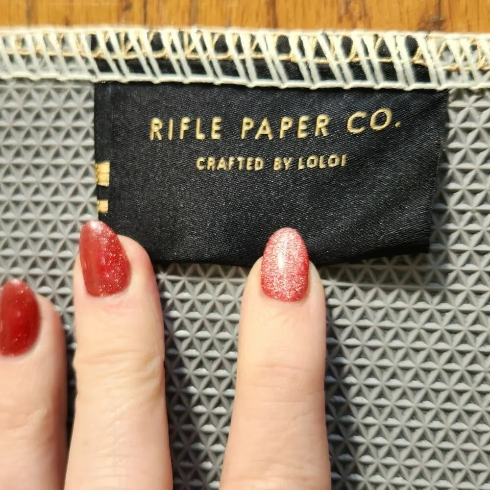 Rifle Paper Co. × Loloi Strawberry Fields Power-Loomed Scatter Rug 2′3″×3′9